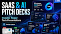 create tech presentation, saas pitch deck, app presentation and  ai startup deck