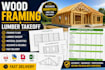 create wood framing plans and lumber material takeoff