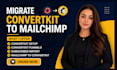 migrate convertkit to mailchimp convertkit migration convertkit import
