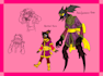 be creating concept designs for original characters
