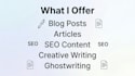 blog writing creative writing