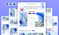 do figma design, figma website, figma design website, website ui ux, mockup