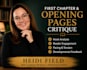 critique the opening pages of your thriller novel