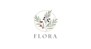 hand draw botanical logo illustration
