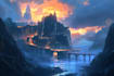 do the landscape illustration or concept art for you
