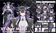 draw custom vtuber model, live2d rigging, 2d vtuber model, vtuber commission