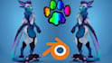 create custom furry vrchat avatar with fbt pc and quest compatible unity model