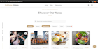 landing page with automation