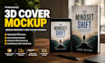 do 3d cover mock up ebook mock up KDP  cover design