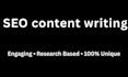 write SEO blog articles that rank on google