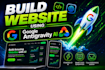 build website using antigravity ai