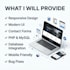 create a responsive website