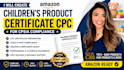 create amazon childrens product certificate CPC for cpsia compliance