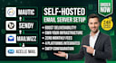 setup mautic email server sendy smtp mailwizz acelle integration email campaign
