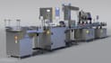 create 3d industrial animation, packaging line animation, factory process video