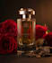 create luxury ai perfume advertisement