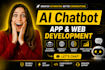 develop ai chatbot website, ai webapp, ai chatbot model, ai website