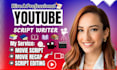 youtube script writing movie script writing you tube manuscript editing