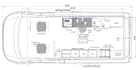 design van conversion layouts, elevations, interior drawing