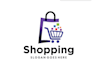 do modern shopping logo design
