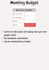 create a google sheets expense, budget and savings tracker