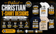 create unique christian t shirt designs, bible verse