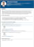 professional CV and cover letter