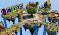 build custom minecraft skyblock hubs spawns map and server build