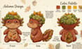 create custom plush reference sheet plushie design stuffed animal tech pack