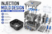 3d cad mold, mechanical product design, injection mold design and manufacturing