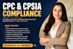 provide CPC certificate and cpsia amazon compliance