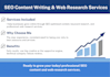 write high quality SEO content and articles