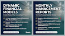 financial analysis, planning, budgeting, and financial modeling services