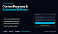 develop custom software for your needs