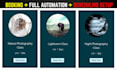 do wix or squarespace booking features with full automation and scheduling