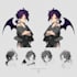 create 3d furry character model for vtuber, anime