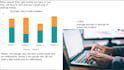 design a professional clean 5 slide startup pitch deck