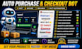 build auto pruchase bot auto checkout bot, auto buying bot for lazada and amazon