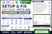 setup fix google meta ads conversion tracking analytics 4 ga4 ecommerce tracking