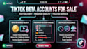 create a tiktok beta account to monetize it