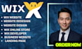 help design and redesign your wix website