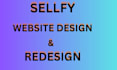 sellfy website design redesign sellfy