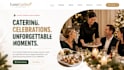 build wix catering website holiday catering event planning website