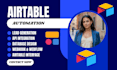 setup airtable database, airtable automation, airtable crm, claycom sotfr expert