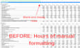 convert PDF reports into clean excel spreadsheet data