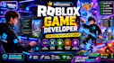 be your roblox developer to build a custom roblox game with lua scripting