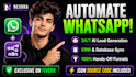 build custom n8n whatsapp chatbots and lead generation automation