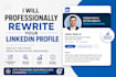 remake your linkedin profile professionally