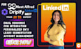 linkedin optimization, sales navigator sequence dripify meetalfred management