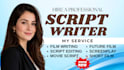 do movie script screenplay feature film stand up comedy script funny joke